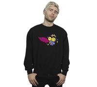 Disney Men's Big Hero 6 Baymax Fred Fired Up Sweatshirt in Black | Size: Small Disney Black S