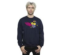 Disney Men's Big Hero 6 Baymax Fred Fired Up Sweatshirt in Navy | Size: 3XL Disney Navy 3XL