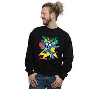 Disney Men's Big Hero 6 Fred Ultimate Kaiju Sweatshirt in Black | Size: Large Disney Black L