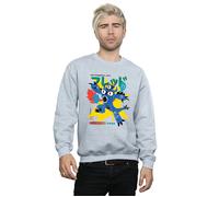 Disney Men's Big Hero 6 Fred Ultimate Kaiju Sweatshirt in Grey | Size: Large Disney Grey L