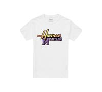Disney Men's Camp Rock Hannah Montana Logo T-Shirt, White | Size: Medium Disney White M