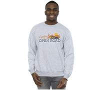 Disney Men's Cars Explore The Open Road Sweatshirt in Grey | Size: 2XL Disney Grey 2XL