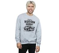(M, Sports Grey) Disney Mens Cars Hudson Hornet Sweatshirt
