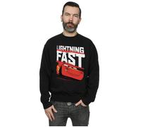 Disney Men's Cars Lightning Fast Sweatshirt in Black | Size: XL Disney Black XL