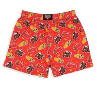 Disney Men's Cars Lightning McQueen Mater And Cruz Ramirez Boxer Shorts Underwear, Red, XXL