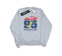 (L, Sports Grey) Disney Mens Cars Piston Cup 95 Sweatshirt