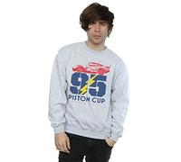 Disney Men's Cars Piston Cup 95 Sweatshirt XX-Large Sport Grey