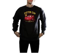 Disney Men's Cars Piston Cup Champion Sweatshirt in Black | Size: Large Disney Black L