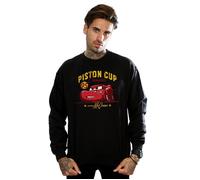 Disney Men's Cars Piston Cup Champion Sweatshirt in Black | Size: XL Disney Black XL