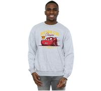 Disney Men's Cars Piston Cup Champion Sweatshirt in Grey | Size: Large Disney Grey L