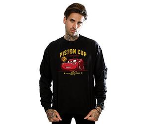 Disney Men's Cars Piston Cup Champion Sweatshirt XX-Large Black