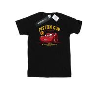 Disney Mens Cars Piston Cup Champion T-Shirt - Black - Black - S