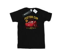 (XL, Black) Disney Mens Cars Piston Cup Champion T-Shirt