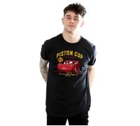 Disney Men's Cars Piston Cup Champion T-Shirt in Black | Size: Medium Disney Black M