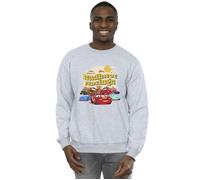 Disney Men's Cars Radiator Springs Group Sweatshirt in Grey | Size: Medium Disney Grey M