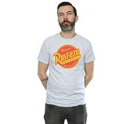 Disney Men's Cars Rust-Eze Logo T-Shirt Large Sport Grey