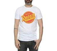 Disney Men's Cars Rust-Eze Logo T-Shirt XX-Large White