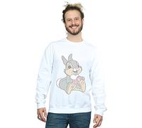 Disney Men's Classic Thumper Sweatshirt White XXX-Large