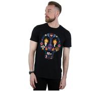 Disney Men's Coco Candle Skull T-Shirt in Black | Size: 5XL Disney Black 5XL
