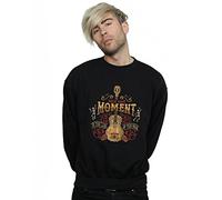 Disney Men's Coco Land Of The Dead Sweatshirt Medium Black