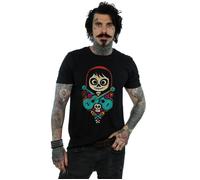 Disney Men's Coco Miguel Crossed Guitars T-Shirt in Black | Size: Medium Disney Black M