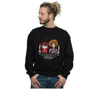 Disney Men's Coco Miguel & Hector Sweatshirt in Black | Size: Medium Disney Black M