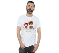 Disney Men's Coco Miguel & Hector T-Shirt in White | Size: 2XL Disney White 2XL