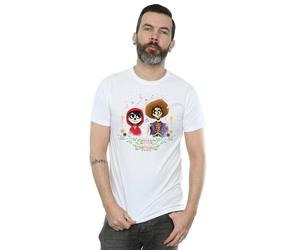 Disney Men's Coco Miguel & Hector T-Shirt in White | Size: 2XL Disney White 2XL