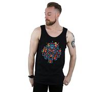 Disney Men's Coco Miguel Logo Vest X-Large Black