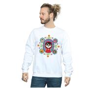 Disney Men's Coco Remember Me Sweatshirt in White | Size: 2XL Disney White 2XL