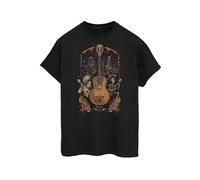 Disney Men's Coco Skull Pattern T-Shirt Medium Black