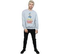 Disney Men's Daddy Cool Donald Duck Sweatshirt in Grey | Size: 2XL Disney Grey 2XL