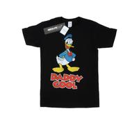(M, Black) Disney Mens Donald Duck Daddy Cool T-Shirt