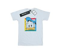 Disney Mens Donald Duck Panicked T-Shirt - White - White - 5XL