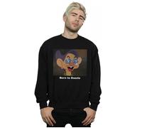 Disney Men's Dopey Born To Dazzle Sweatshirt in Black | Size: 2XL Disney Black 2XL