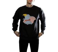 Disney Men's Dumbo Classic Dumbo Sweatshirt XXX-Large Black