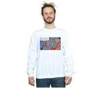 Disney Men's Dumbo Rich & Famous Sweatshirt in White | Size: 2XL Disney White 2XL