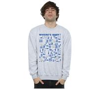 Disney Men's Finding Dory Where´s Dory? Sweatshirt in Grey | Size: Large Disney Grey L