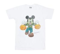 Disney Mens Frankenstein Mickey Mouse T-Shirt - White - White - S