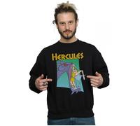 Disney Men's Hercules Hydra Fight Sweatshirt in Black | Size: 5XL Disney Black 5XL