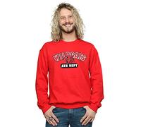 (L, Red) Disney Mens High School Musical The Musical Wildcat Stars Sweatshirt