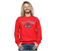 Disney Men's High School Musical The Musical Wildcats Athletic Sweatshirt in Red | Size: Medium Disney Red M
