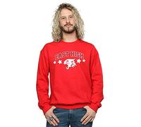 Disney Men's High School Musical The Musical Wildcats Athletic Sweatshirt Red Large