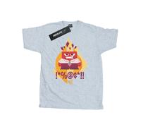 Disney Mens Inside Out Fired Up T-Shirt BI43982