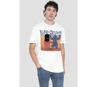 Disney Men's Into The Sunset T-Shirt in White | Size: XL Disney White XL
