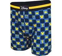 Disney Men's Kingdom Hearts Blue Boxer Briefs (X-Small), Blue, XS