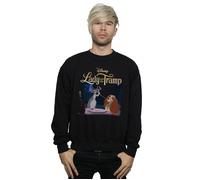 Disney Men's Lady & The Tramp Homage Sweatshirt in Black | Size: 2XL Disney Black 2XL