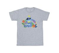 Disney Mens Lilo & Stitch Birds T-Shirt - Sports Grey - Sports Grey - L