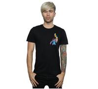 Disney Men's Lilo & Stitch Ice Cream T-Shirt in Black | Size: XL Disney Black XL