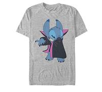 Disney Men's Lilo Vampire Stitch T-Shirt, Athletic Heather, S